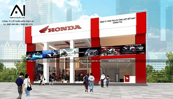 NỘI THẤT SHOWROOM HONDA